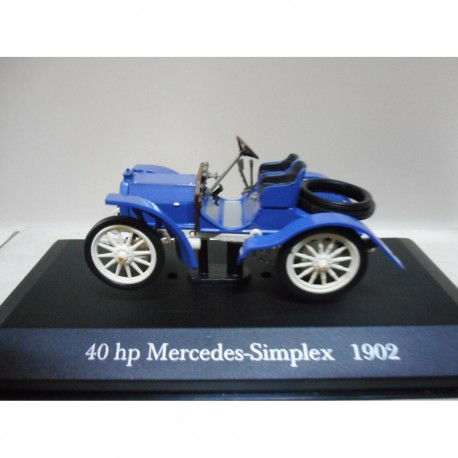 40 HP MERCEDES-SIMPLEX 1902 BLUE 1:43 DeAGOSTINI IXO