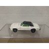 MERCURY COUGAR XR7 POLICE WHITE (1) apx 1:64 CORGI WHIZZWHEELS NO BOX