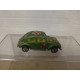 VOLKSWAGEN 1300 BEETLE HAPPY FLOWER (4) apx 1:64 CORGI WHIZZWHEELS NO BOX