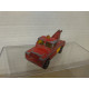 LAND ROVER WRECKER TRUCK RED apx 1:64 CORGI WHIZZWHEELS NO BOX