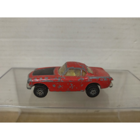 VOLVO P1800 RED/BLACK apx 1:64 CORGI WHIZZWHEELS NO BOX