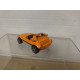 BERTONE RUNABOAT BARCHETTA ORANGE apx 1:64 CORGI WHIZZWHEELS NO BOX