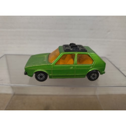 VOLKSWAGEN GOLF MK1 GREEN SUPERFAST 07 1:56/apx 1:64 MATCHBOX NO BOX