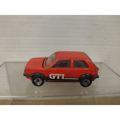VOLKSWAGEN GOLF MK.2 GTi RED MB33/MB56 1:58/apx 1:64 MATCHBOX NO BOX