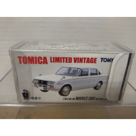 TOYOTA CORONA MARK II 1900 DX WHITE 1:64 TOMICA LIMITED VINTAGE LV-52a