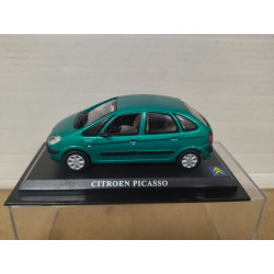 CITROEN XSARA PICASSO 1999 GREEN 1:43 DelPRADO BLISTER ABIERTO