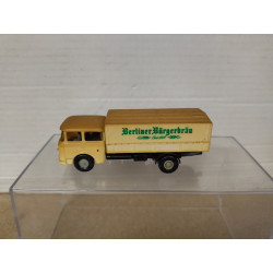 SKODA 706 TRUCK BERLINER BURGERBRAU 1:87 H0 PERMAT SUCIO/DESGUACE