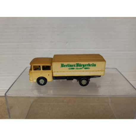 SKODA 706 TRUCK BERLINER BURGERBRAU 1:87 H0 PERMAT SUCIO/DESGUACE