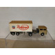 SKODA 706 TRUCK + TRAILER RADEBERGER 1:87 H0 PERMAT SUCIO/DESGUACE