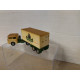 SKODA 706 TRUCK + TRAILER FREIBERGER 1:87 H0 PERMAT SUCIO/DESGUACE