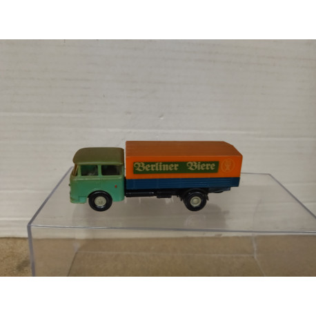 SKODA 706 TRUCK BERLINER BIERE 1:87 H0 PERMAT SUCIO/DESGUACE