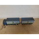 MAN F2000 TRUCK + TRAILER 1:87 H0 SUCIO/DESGUACE/NO BOX