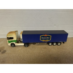 SCANIA DAMM TRANSKIT 1:87 H0 ITALERI SUCIO/DESGUACE/NO BOX