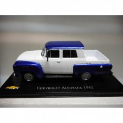 CHEVROLET ALVORADA 1962 BLUE/WHITE CHV 06 BRAZIL 1:43 SALVAT IXO