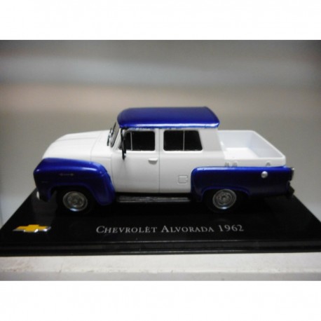 CHEVROLET ALVORADA 1962 BLUE/WHITE CHV 06 BRAZIL 1:43 SALVAT IXO