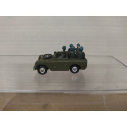 LAND ROVER MILITAR 1:87 H0 ANGUPLAS MINI CARS DEFECTUOSO NO BOX