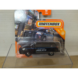 FORD INTERCEPTOR UTILITY 2016 POLICE EL SEGUNDO 1:64 MATCHBOX