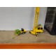 MERCEDES-BENZ 2232 TRUCK + TRAILER TOWER CONSTRUCTION 1:55 SIKU 4011 NO BOX