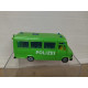MERCEDES-BENZ T2 809D POLIZEI 1:55 SIKU 1920 NO BOX