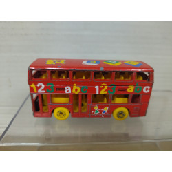 LEYLAND TITAN DOUBLE DECK AUTOBUS MY FIRST MB17 1:124/apx 1:64 MATCHBOX NO BOX