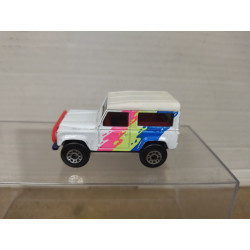 LAND ROVER 90 NINETY WHITE MB16 1:62/ apx 1:64 MATCHBOX NO BOX