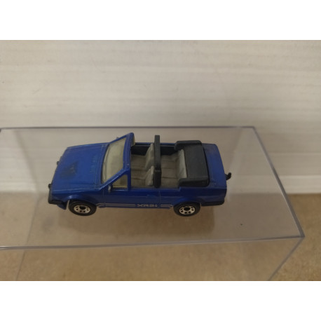 FORD ESCORT XR3i CABRIOLET BLUE MB17/37 1:56/ apx 1:64 MATCHBOX NO BOX