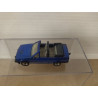 FORD ESCORT XR3i CABRIOLET BLUE MB17/37 1:56/ apx 1:64 MATCHBOX NO BOX