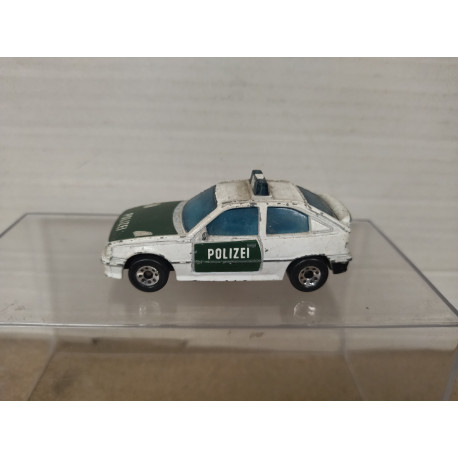 VAUXHALL ASTRA GTE/OPEL KADETT GSI POLIZEI MB179 1:57 /apx 1:64 MATCHBOX NO BOX