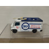 MERCEDES-BENZ TN 709D SKY SATELLITE TELEVISION (1) 1:73/apx 1:64 MATCHBOX NO BOX