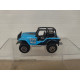 JEEP 4X4 BLUE COOL MUD MB37 1:58/apx 1:64 MATCHBOX NO BOX