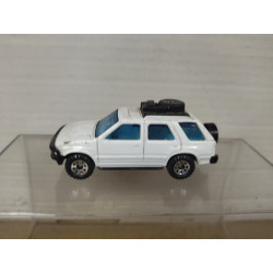 VAUXHALL FRONTERA WHITE (OPEL FRONTERA) MB59 1:62/apx 1:64 MATCHBOX NO BOX