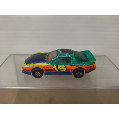 PONTIAC FIREBIRD RACING REPINTADO SUPERFAST 4 1:67/apx 1:64 MATCHBOX NO BOX