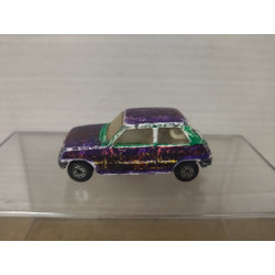 RENAULT 5 TL REPINTADO SUPERFAST 21 1:54/apx 1:64 MATCHBOX NO BOX