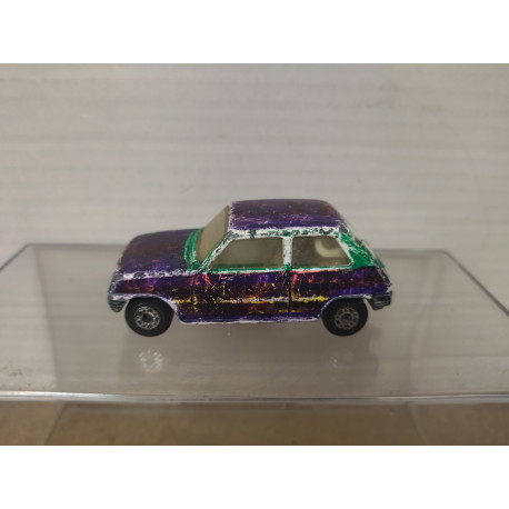 RENAULT 5 TL REPINTADO SUPERFAST 21 1:54/apx 1:64 MATCHBOX NO BOX