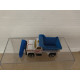 HIGHWAY MAINTENANCE TRUCK WITH PLOW WHITE MB45/69 1:83/apx 1:64 MATCHBOX NO BOX
