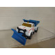 HIGHWAY MAINTENANCE TRUCK WITH PLOW WHITE MB45/69 1:83/apx 1:64 MATCHBOX NO BOX