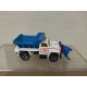 HIGHWAY MAINTENANCE TRUCK WITH PLOW WHITE MB45/69 1:83/apx 1:64 MATCHBOX NO BOX