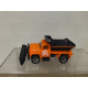 HIGHWAY MAINTENANCE TRUCK WITH PLOW ORANGE MB45/69 1:83/apx 1:64 MATCHBOX NO BOX