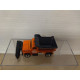 HIGHWAY MAINTENANCE TRUCK WITH PLOW ORANGE MB45/69 1:83/apx 1:64 MATCHBOX NO BOX