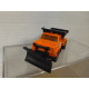 HIGHWAY MAINTENANCE TRUCK WITH PLOW ORANGE MB45/69 1:83/apx 1:64 MATCHBOX NO BOX