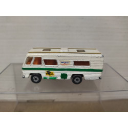 MOBILE HOME WHITE MB54 1:114/apx 1:64 MATCHBOX NO BOX
