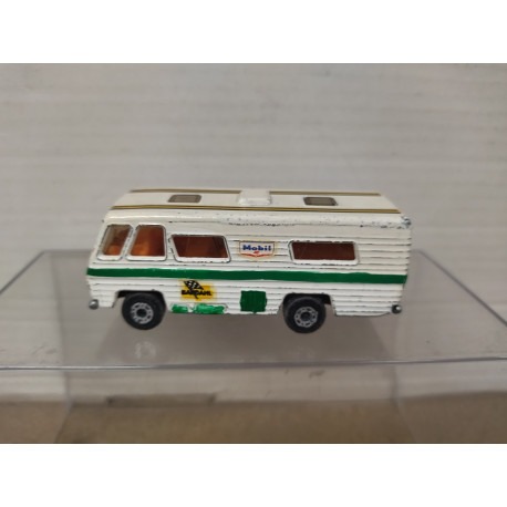 MOBILE HOME WHITE MB54 1:114/apx 1:64 MATCHBOX NO BOX