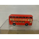 DAIMLER FLEETLINE AUTOBUS ESSO RED LESNEY 74 1:121/apx 1:64 MATCHBOX NO BOX