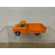 FORD TRANSIT PICKUP ORANGE MB66 (3) /apx 1:64 MATCHBOX NO BOX