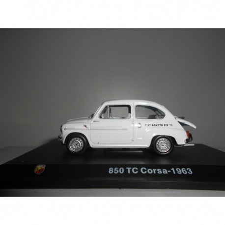 FIAT ABARTH 850 TC 1963 ABARTH COLLECTION HACHETTE 1:43 HARD BOX