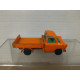 FORD TRANSIT PICKUP ORANGE MB66 (4) /apx 1:64 MATCHBOX NO BOX