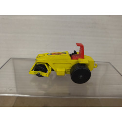ROAD ROLLER YELLOW MB21 1:77/apx 1:64 MATCHBOX NO BOX
