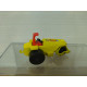 ROAD ROLLER YELLOW MB21 1:77/apx 1:64 MATCHBOX NO BOX