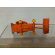 TRACTOR SHOVEL ORANGE LESNEY 69 (1) 1:100/apx 1:64 MATCHBOX NO BOX