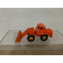 TRACTOR SHOVEL ORANGE LESNEY 69 (2) 1:100/apx 1:64 MATCHBOX NO BOX